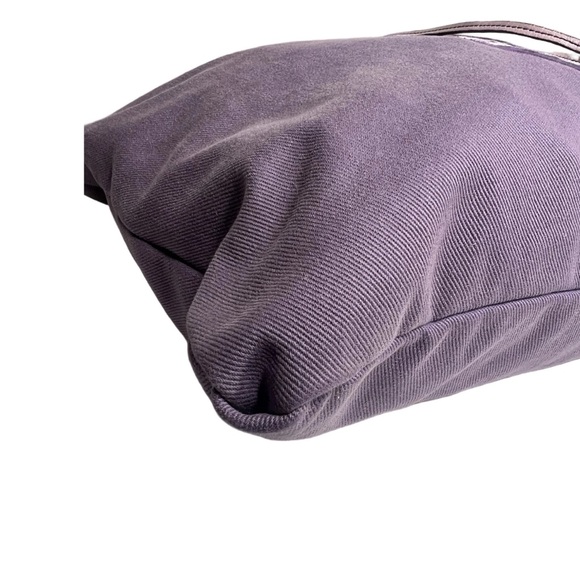 Yves Saint Laurent 19.5x16”Purple Bag - YSL Purple Tote - Picture 7 of 12